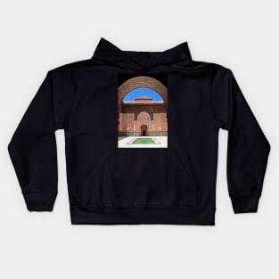 Morocco. Marrakech. Ben Youssef Medersa. Kids Hoodie